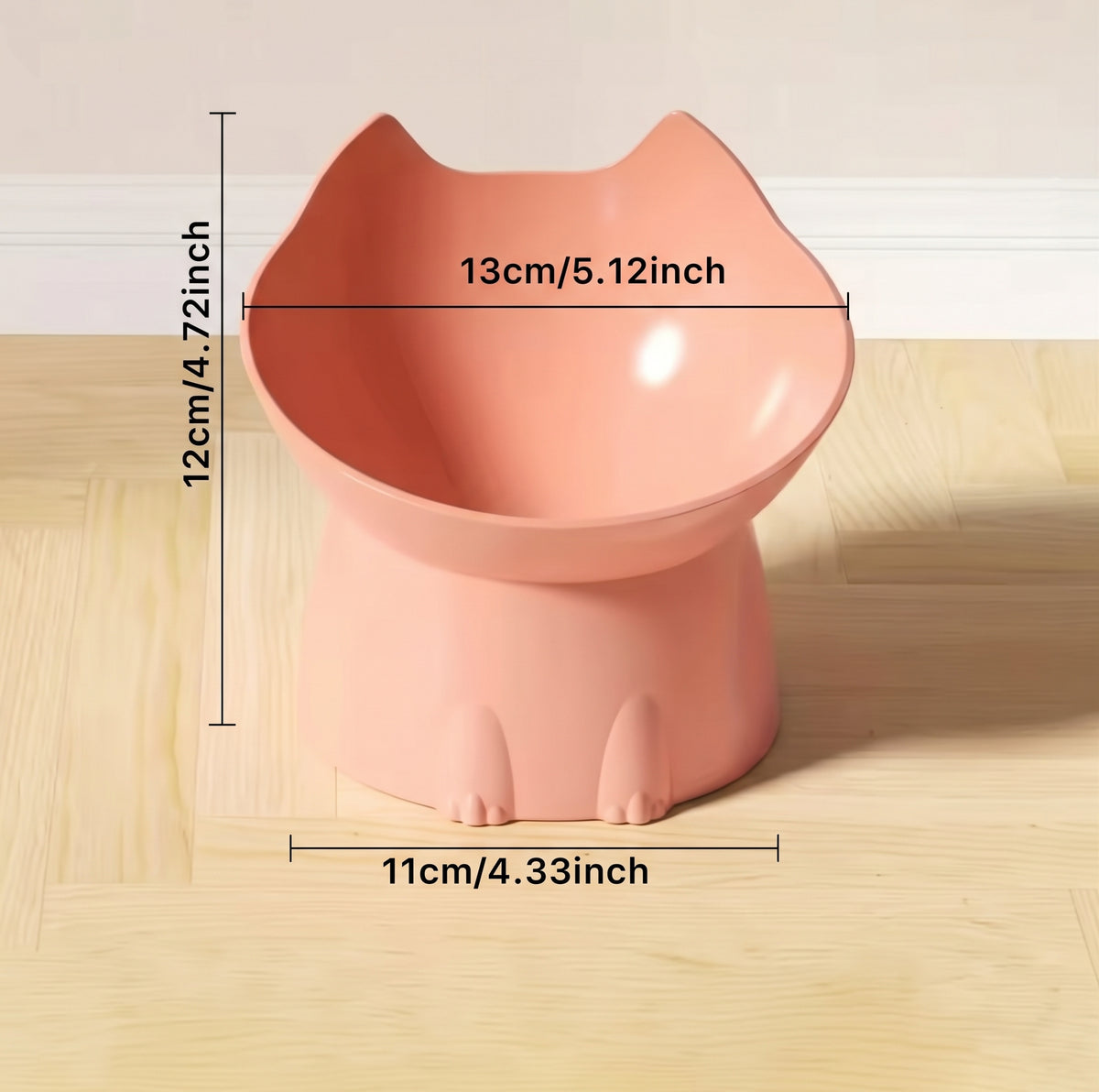 PurrTilt Ergonomic Elevated Pet Feeding Bowl