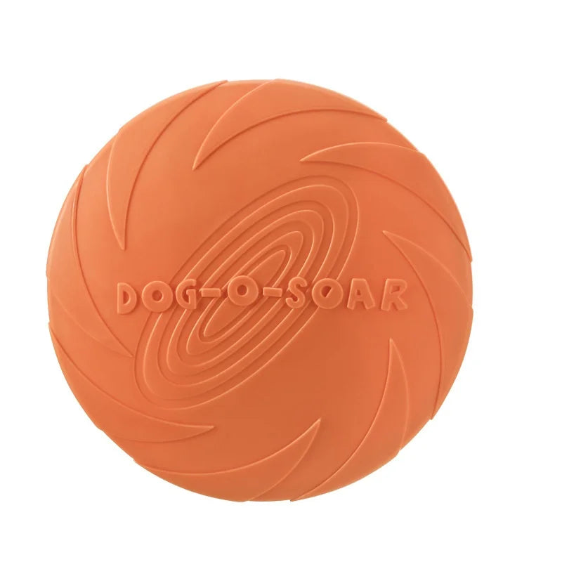 Silicone Flying Saucer Funny Dog Cat Toy Dog Game Flying Discs Resistant Chew Puppy Training Interactive Pet Supplies