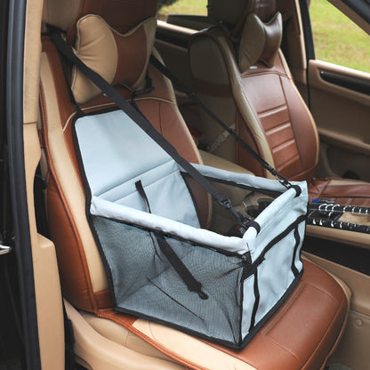 ThePetzStore™ Waterproof Dog Car Travel Seat & Protection Basket
