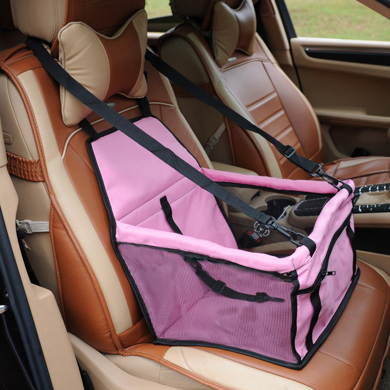 ThePetzStore™ Waterproof Dog Car Travel Seat & Protection Basket