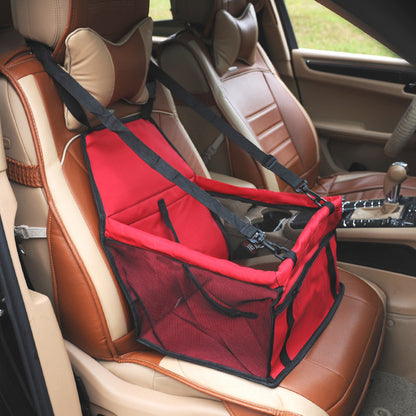 ThePetzStore™ Waterproof Dog Car Travel Seat & Protection Basket