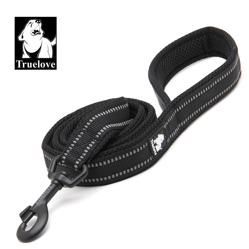 Truelove Soft Padded Mesh Dog Leash – Reflective & Durable