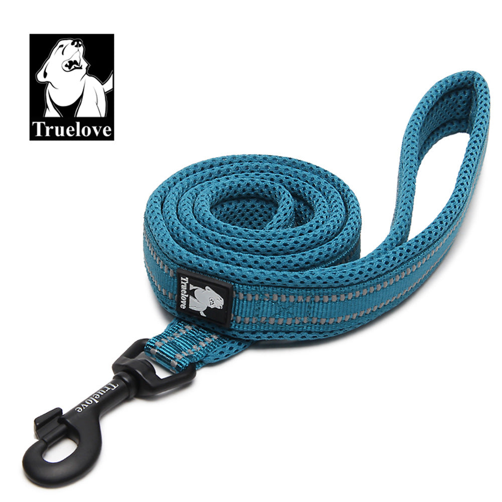 Truelove Soft Padded Mesh Dog Leash – Reflective & Durable