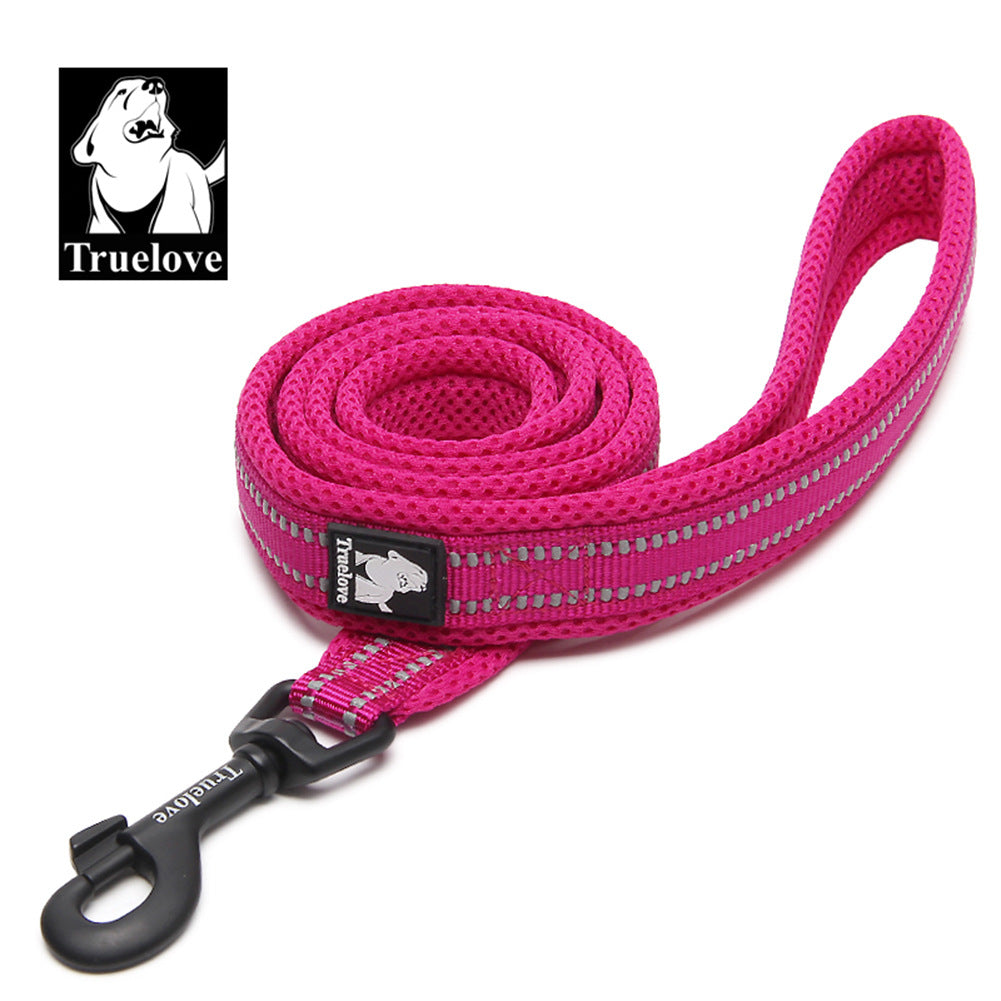Truelove Soft Padded Mesh Dog Leash – Reflective & Durable