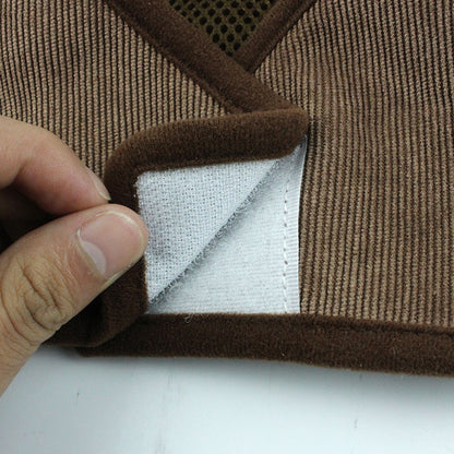 Soft Corduroy Breathable Harness & Leash Set