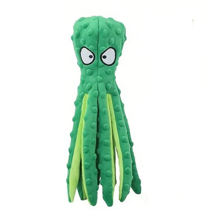 ThePetzStore™ No-Stuffing Audible Octopus Toy