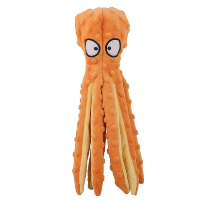 ThePetzStore™ No-Stuffing Audible Octopus Toy