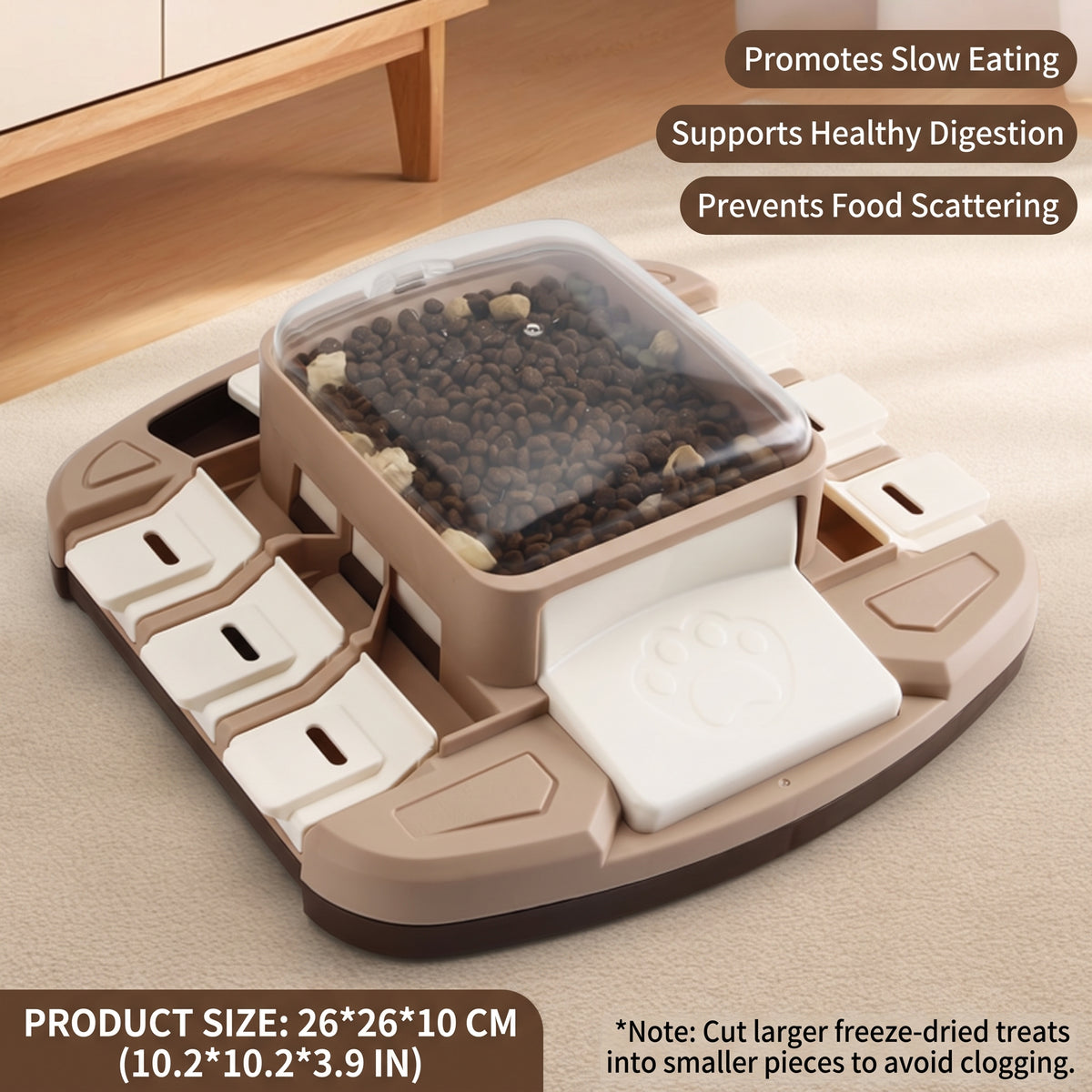 Smart IQ Paw-Press Puzzle Feeder