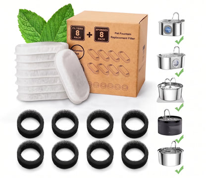 PureFlow Replacement Filters & Sponges (Multi-Pack)