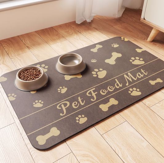 Quick-Dry Diatomite Pet Feeding Mat