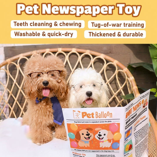 Interactive Newspaper Crinkle Toy