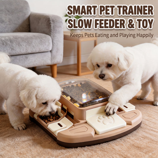 Smart IQ Paw-Press Puzzle Feeder