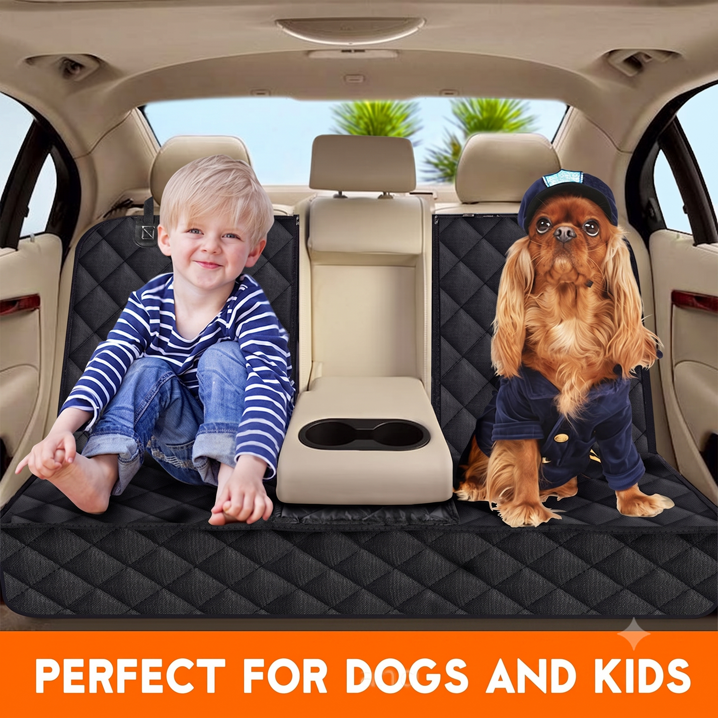 ThePetzStore™ Waterproof Dog Car Seat Cover Mat