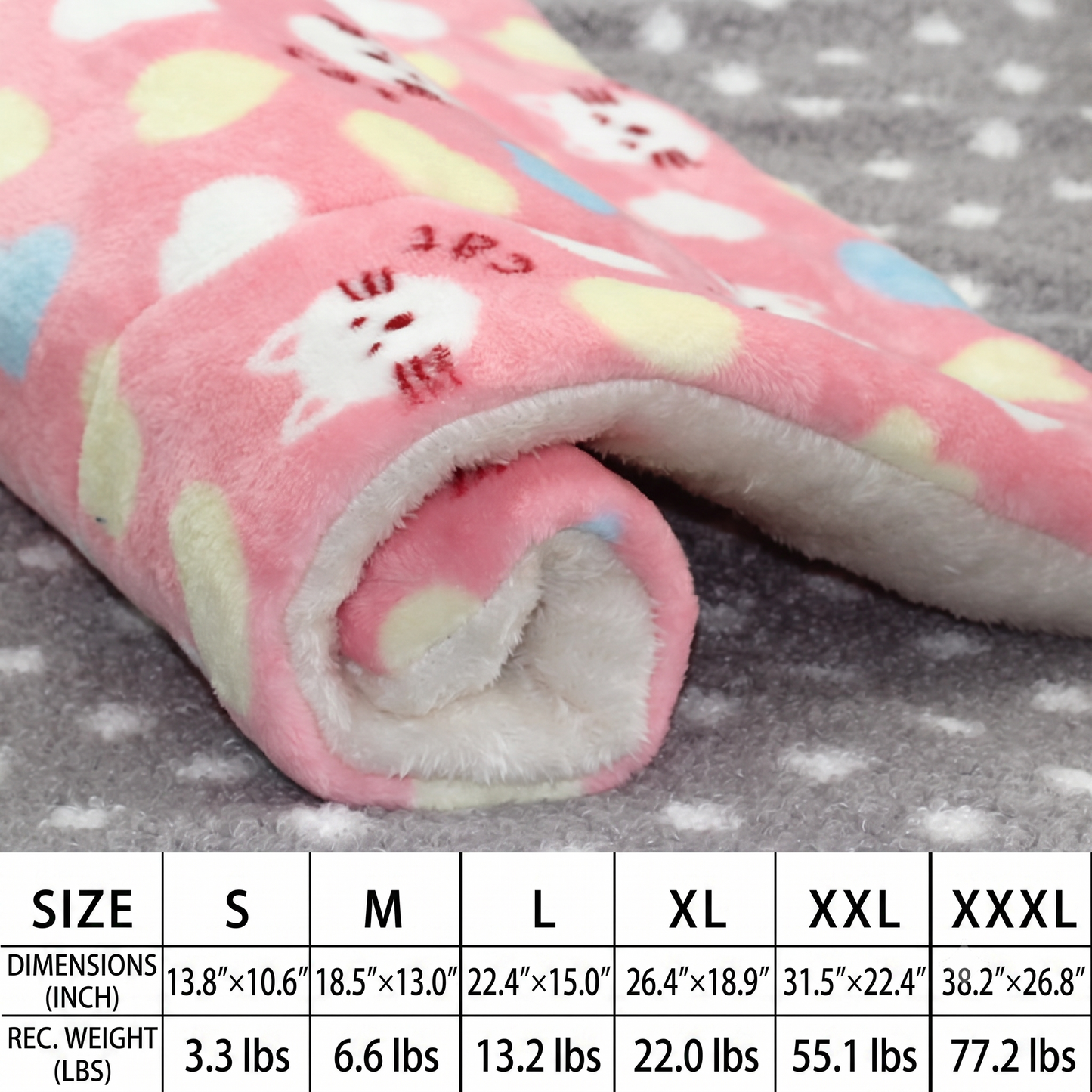 ThePetzStore™ Ultra-Soft Double-Layer Thermal Pet Blanket