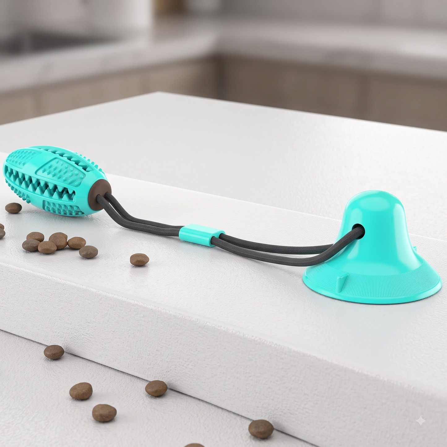 Interactive Suction Cup Tug & Treat Dog Toy