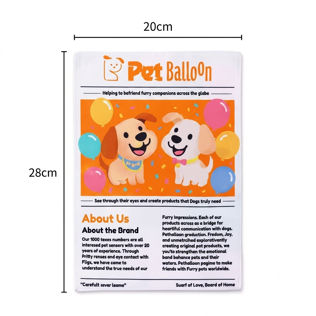 ThePetzStore™ Interactive Newspaper Crinkle Toy