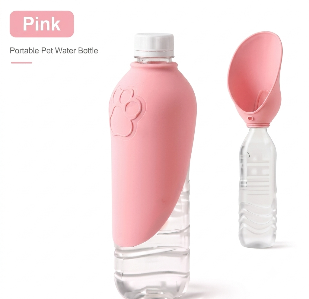 ThePetzStore™ Portable Leaf Silicone Dog Water Bottle