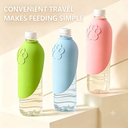 ThePetzStore™ Portable Leaf Silicone Dog Water Bottle
