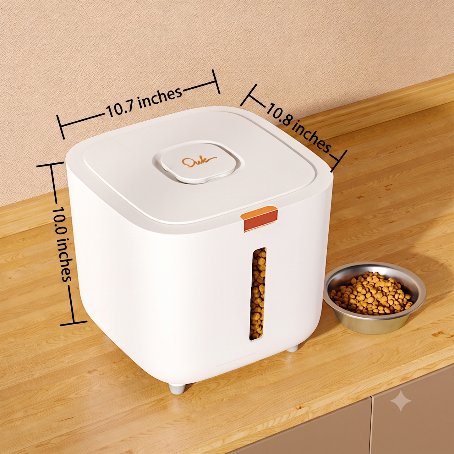 FreshLock Airtight Pet Food Container