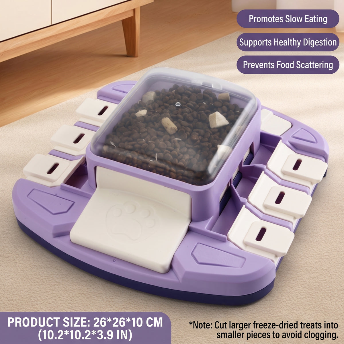 Smart IQ Paw-Press Puzzle Feeder