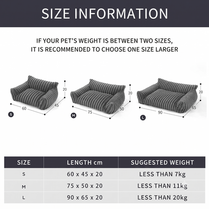 ThePetzStore™ All-Season Orthopedic Pet Sofa Bed