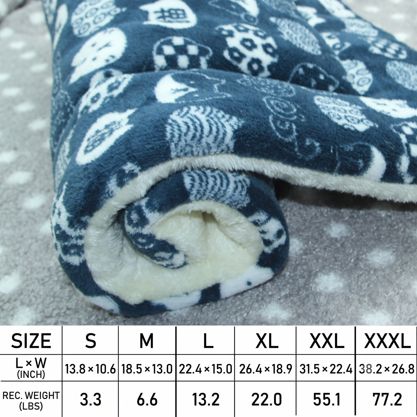 ThePetzStore™ Ultra-Soft Double-Layer Thermal Pet Blanket