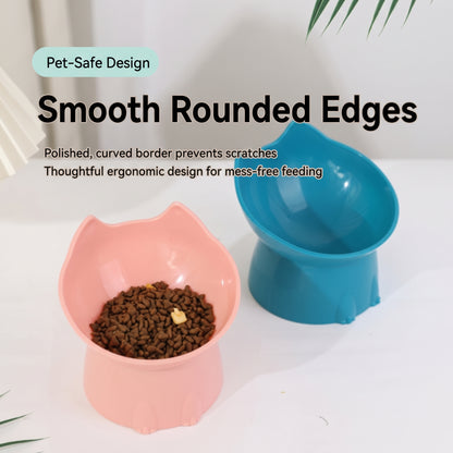 PurrTilt Ergonomic Elevated Pet Feeding Bowl