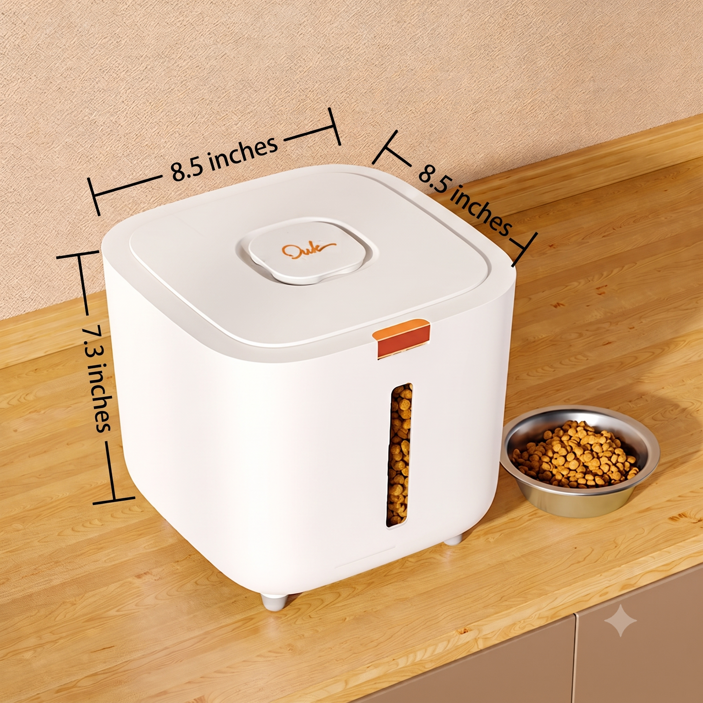 FreshLock Airtight Pet Food Container