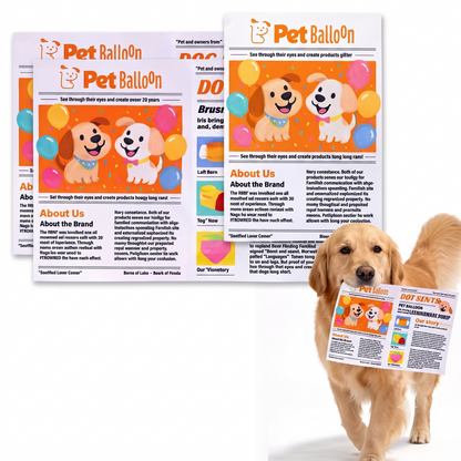 ThePetzStore™ Interactive Newspaper Crinkle Toy