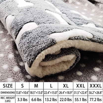 ThePetzStore™ Ultra-Soft Double-Layer Thermal Pet Blanket