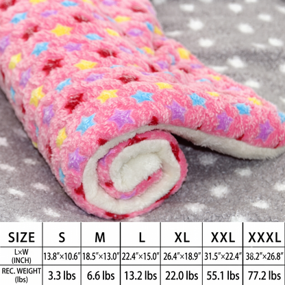 ThePetzStore™ Ultra-Soft Double-Layer Thermal Pet Blanket