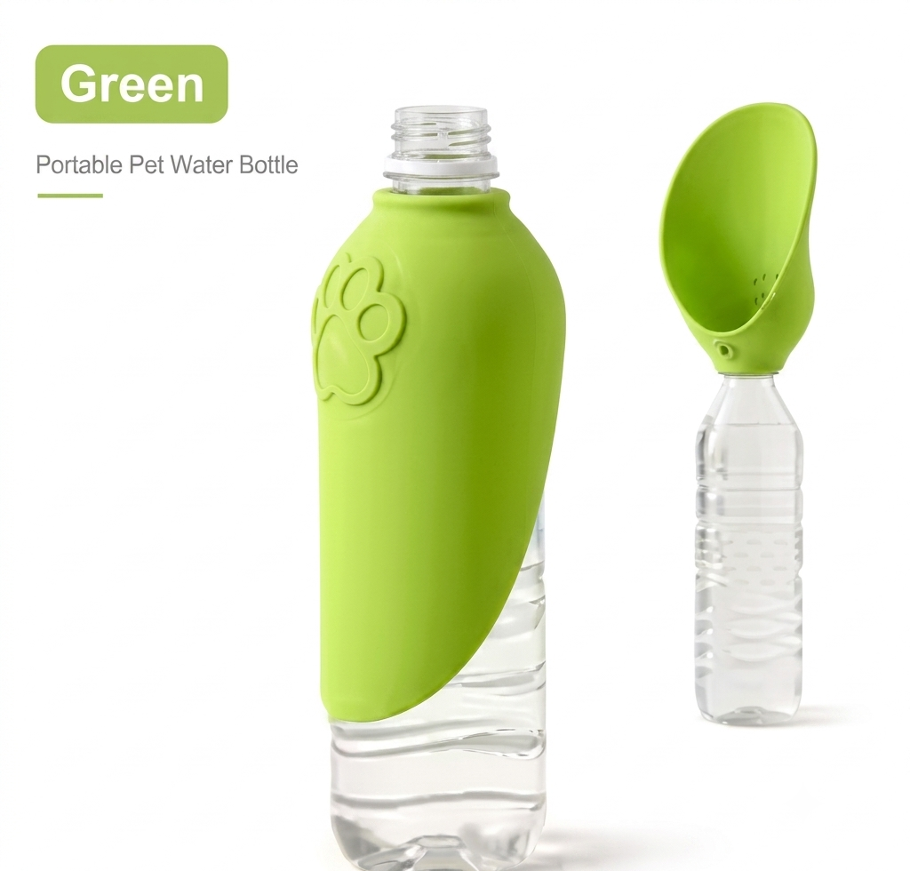 ThePetzStore™ Portable Leaf Silicone Dog Water Bottle