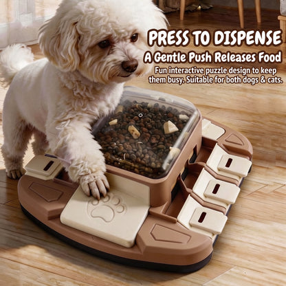 Smart IQ Paw-Press Puzzle Feeder