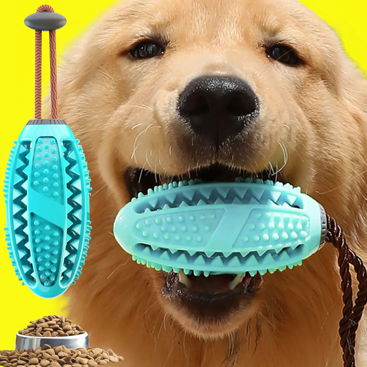 ThePetzStore™ Interactive Dental & Treat Dispensing Dog Toy