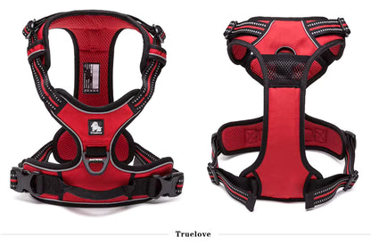 Truelove No-Pull Reflective Dog Harness – Breathable & Padded with Handle