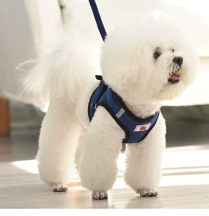 Soft Corduroy Breathable Harness & Leash Set