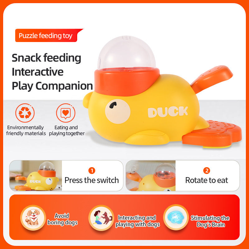 Interactive Duck Treat Puzzle Feeder