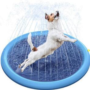 ThePetzStore™ Non-Slip Dog Splash Pad & Outdoor Sprinkler Mat