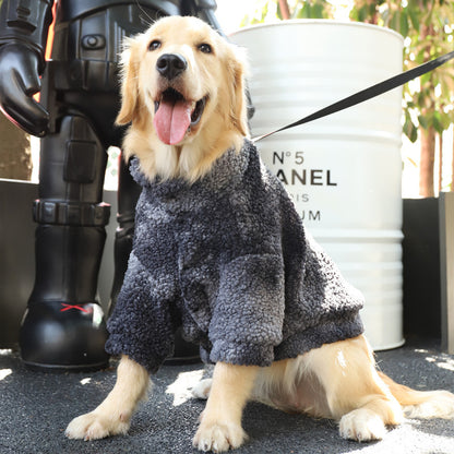 CozyCloud Ultra-Soft Sherpa Fleece Dog Sweater | Warm Winter Pullover