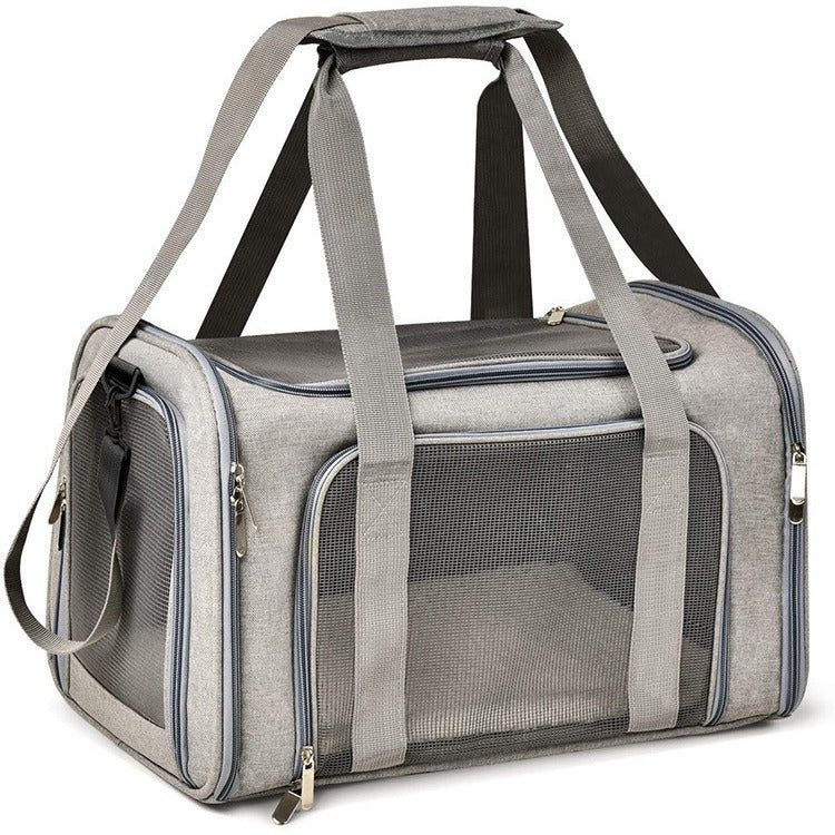 Expandable Breathable Pet Travel Backpack
