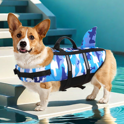 ThePetzStore™ Safety Shark Fin Dog Life Jacket
