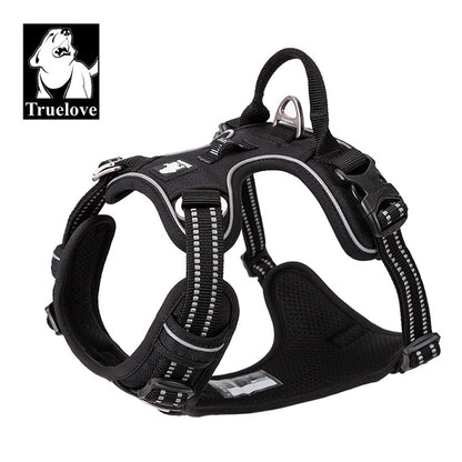 Truelove No-Pull Reflective Dog Harness – Breathable & Padded with Handle