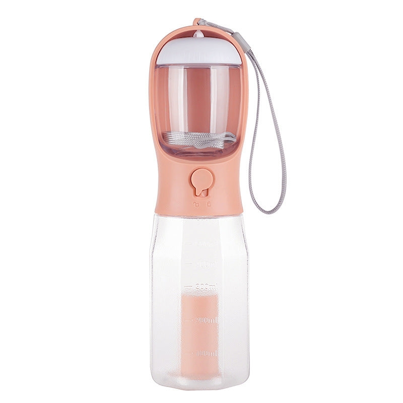 3-in-1 Portable Dog Water Bottle & Travel Dispenser