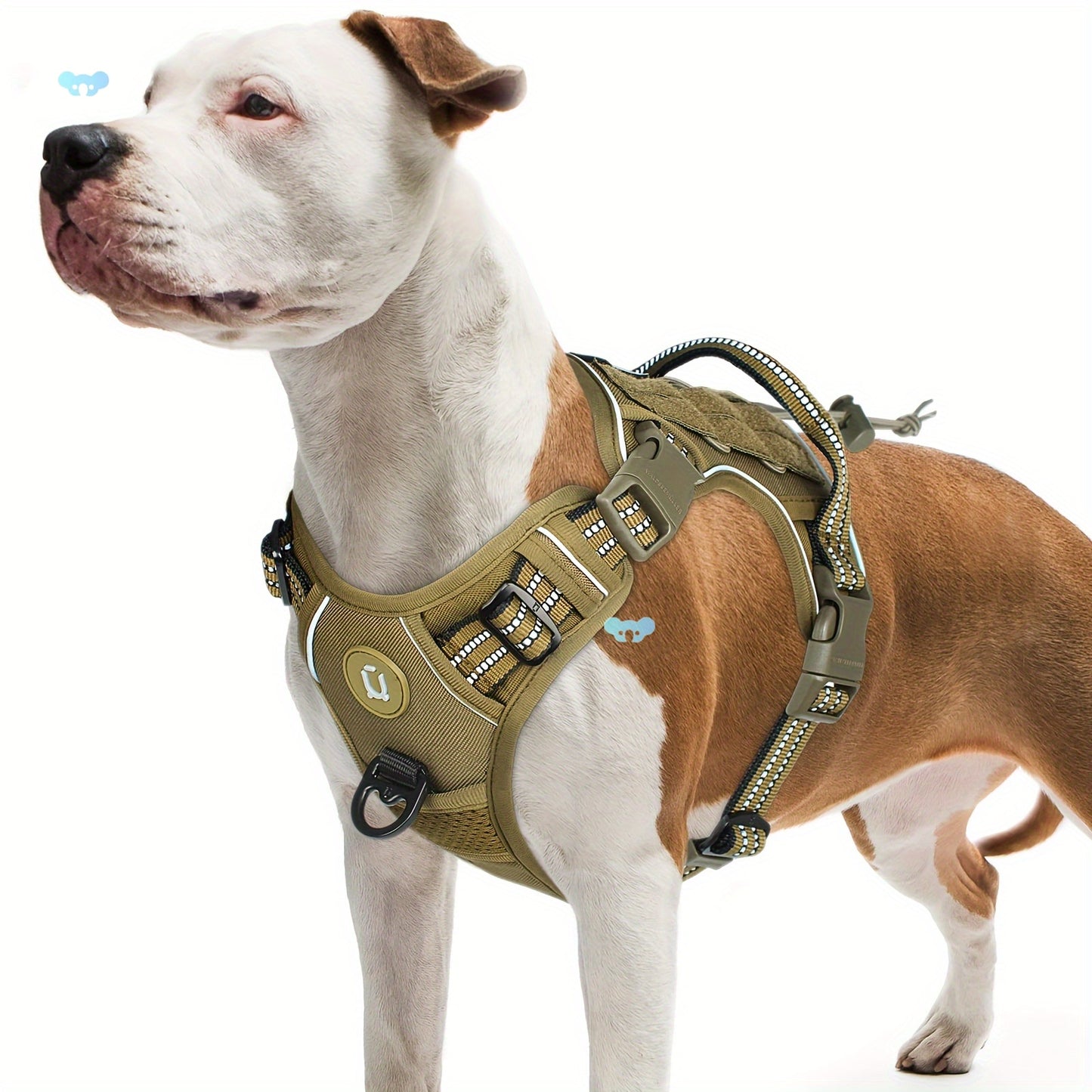 ThePetzStore™ Heavy-Duty Tactical No-Pull Dog Harness