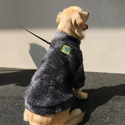 CozyCloud Ultra-Soft Sherpa Fleece Dog Sweater | Warm Winter Pullover