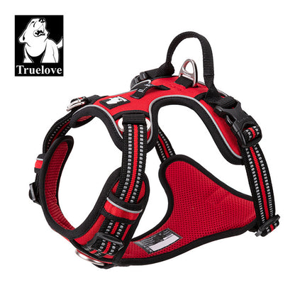 Truelove No-Pull Reflective Dog Harness – Breathable & Padded with Handle