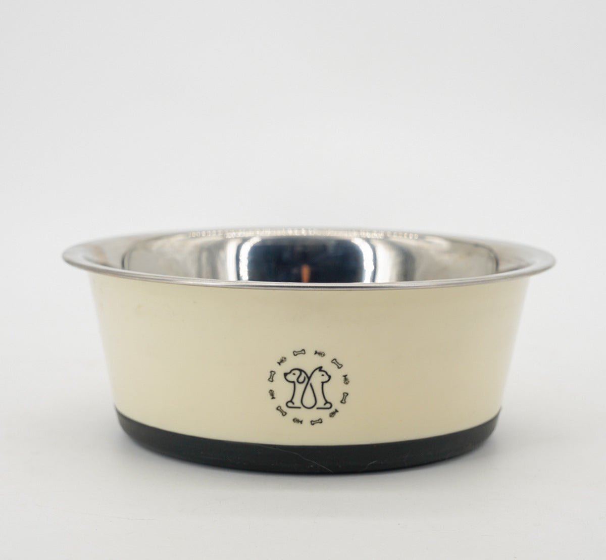 ThePetzStore™ Anti-Slip Stainless Steel Paw Dog Bowl