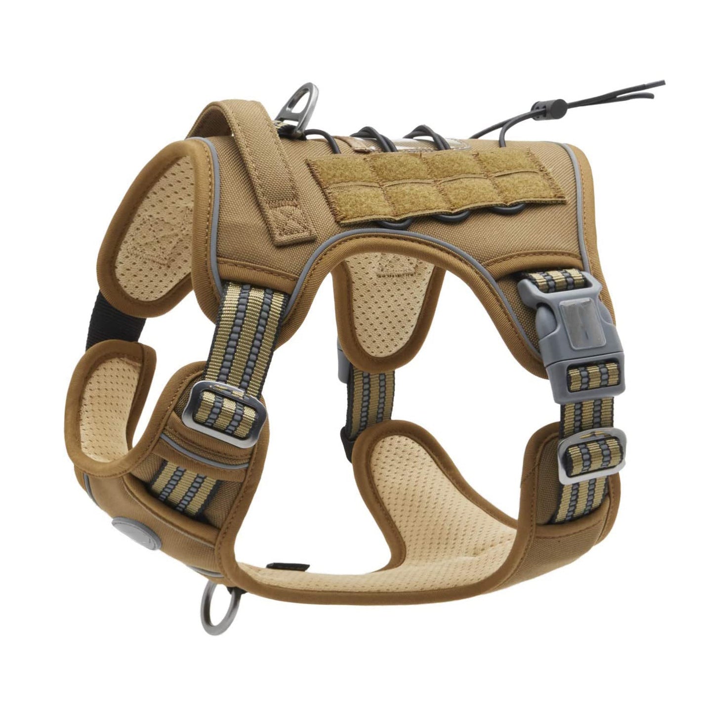 Heavy-Duty Tactical No-Pull Dog Harness with Control Handle
