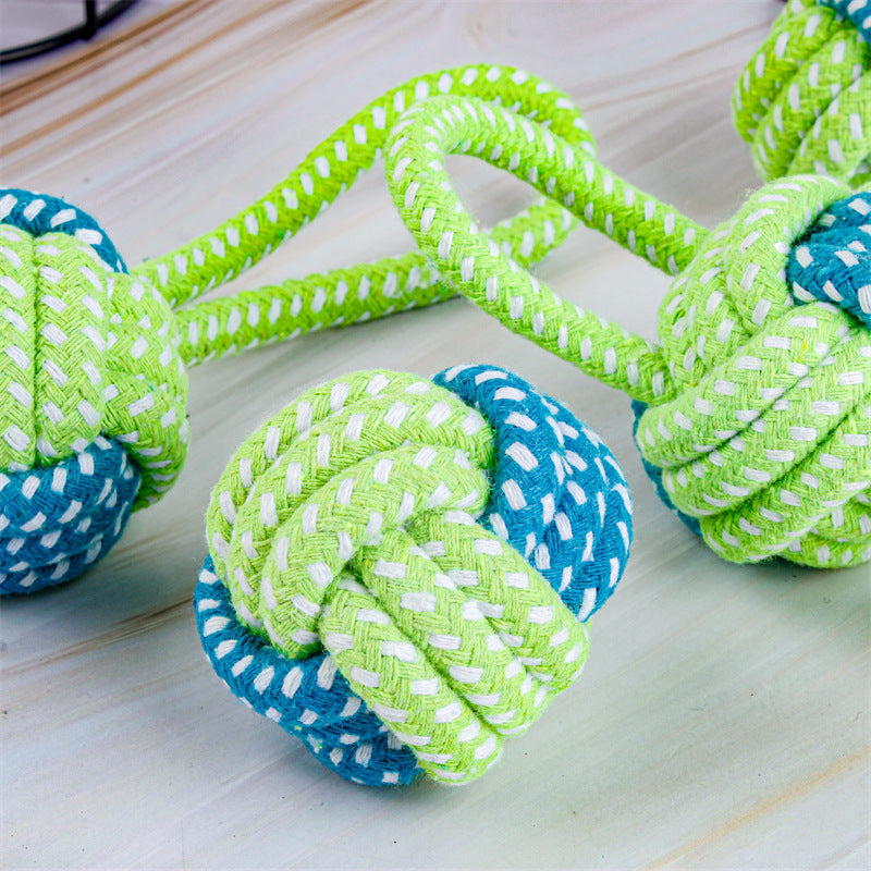 ThePetzStore™ Interactive Cotton Rope Chew Toy Collection