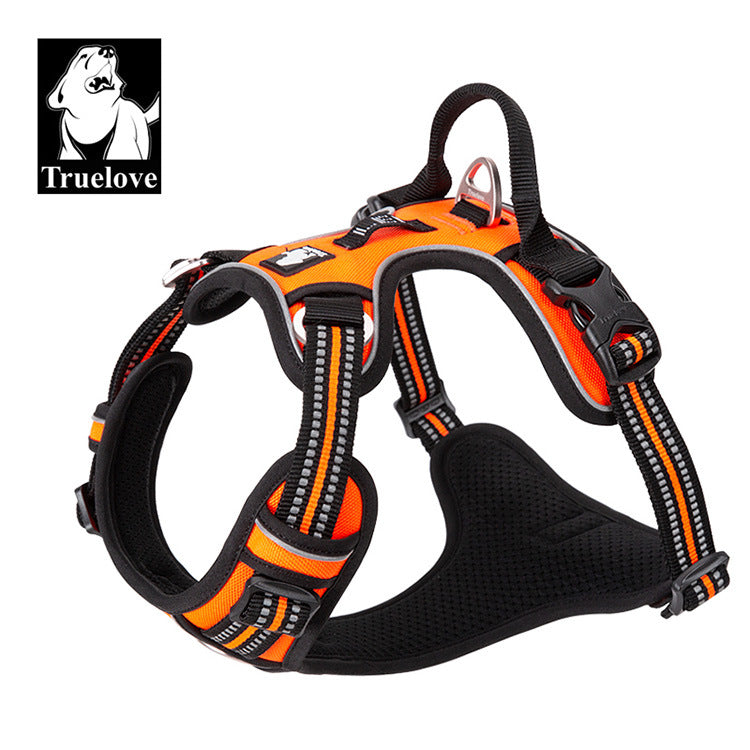 Truelove No-Pull Reflective Dog Harness – Breathable & Padded with Handle